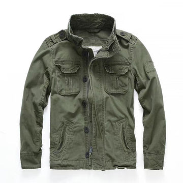 Men's Jacket Retro Washed Warm Jacket